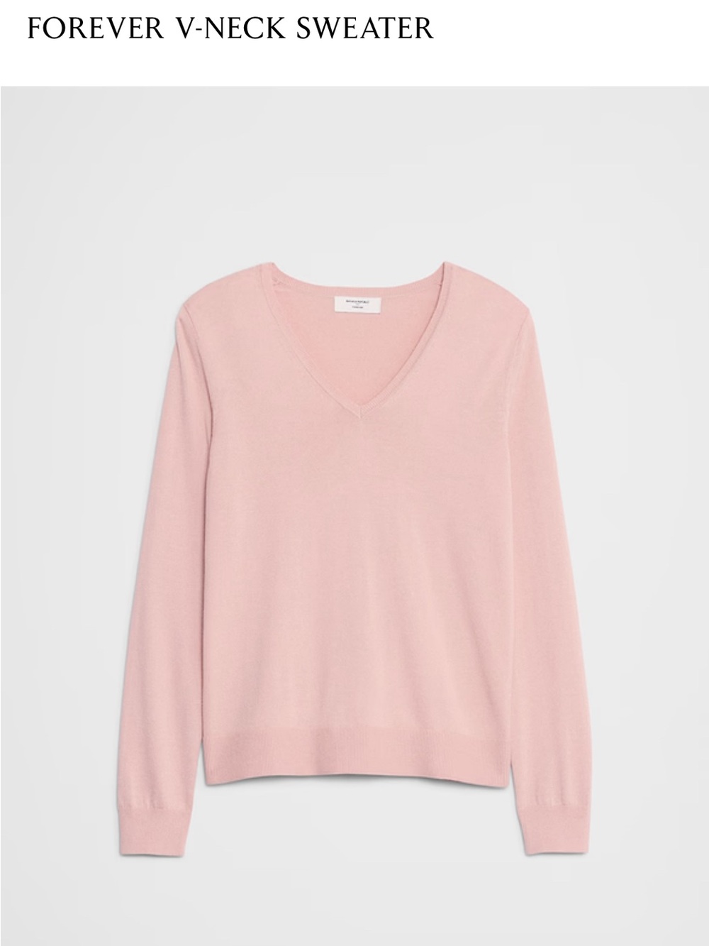 Banana Republic Forever V-Neck Sweater - size M - Picture 2 of 6